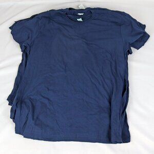 Lot of 12 Pacific Blanks Navy 1210 Jersey Short Sleeve X-Large T Shirt
